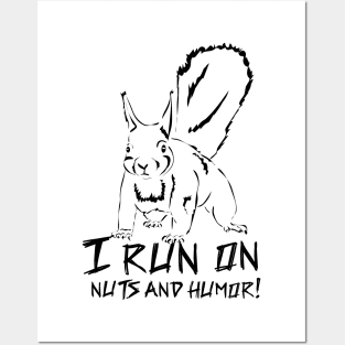 A funny squirrel for those who appreciate humor Posters and Art